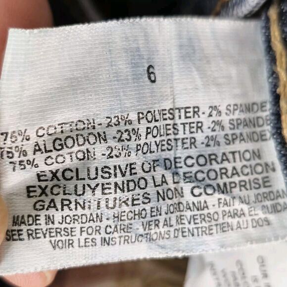 Nine West Jeans Womens 6 Blue Vac Freedom Skinny Denim Cotton Stretch Casual - Picture 10 of 11